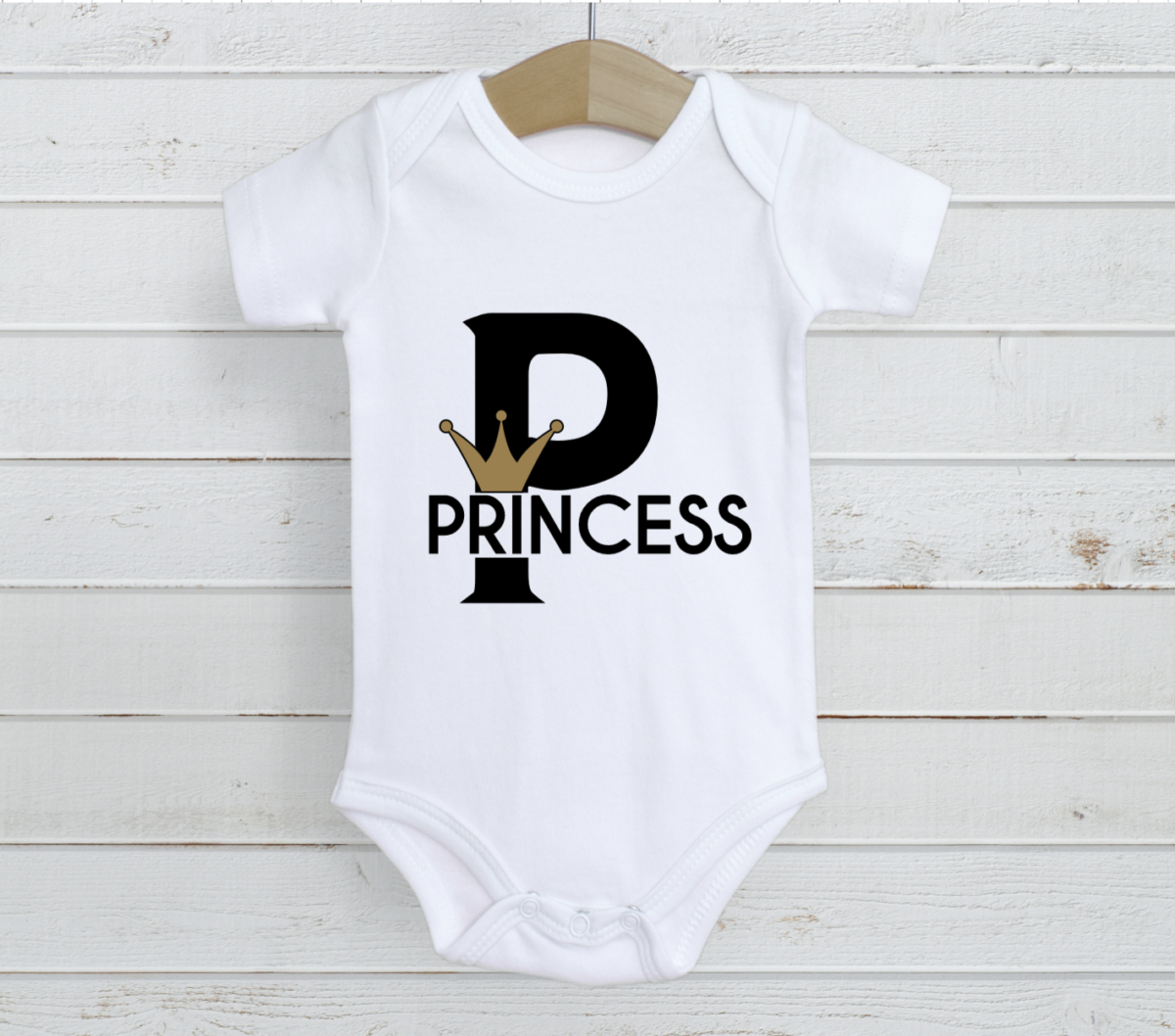 I'm the Princess Onesie black