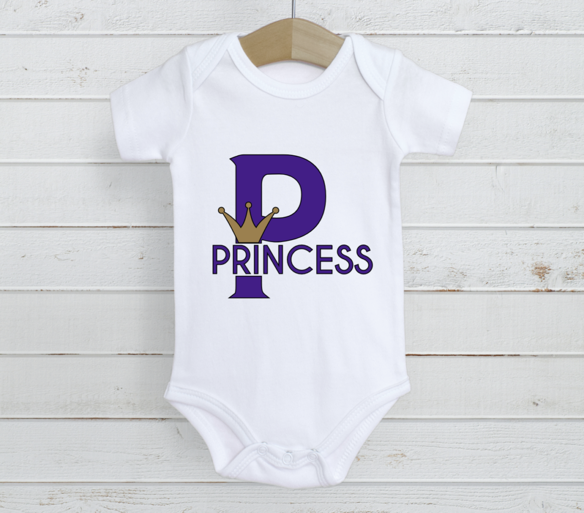 I'm the Princes Onesie Royal Purple