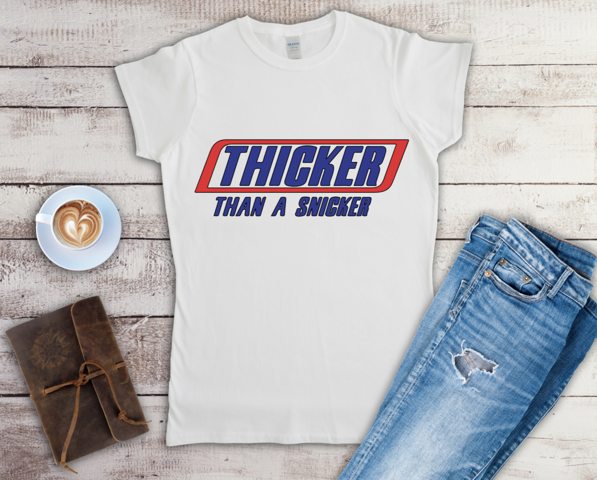 thicker than a snicker dog shirt