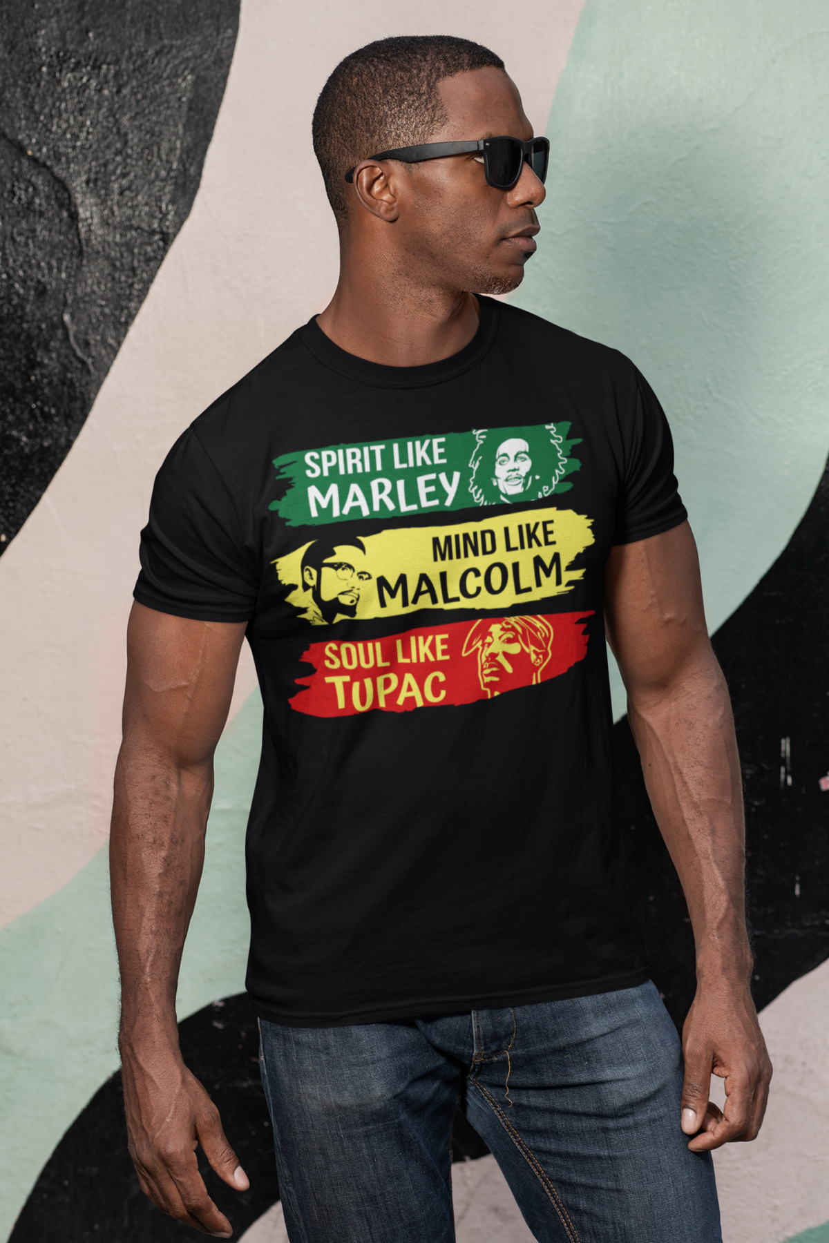 Spirit Like Marley t-shirt black