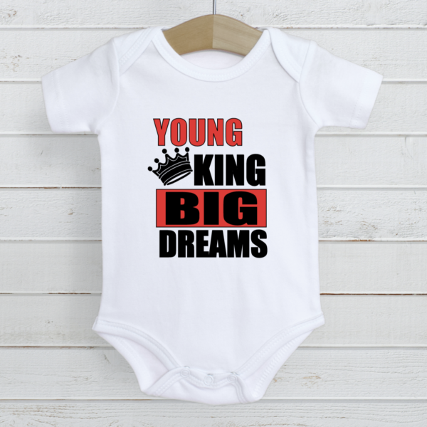 Young King Big Dreams Onesie