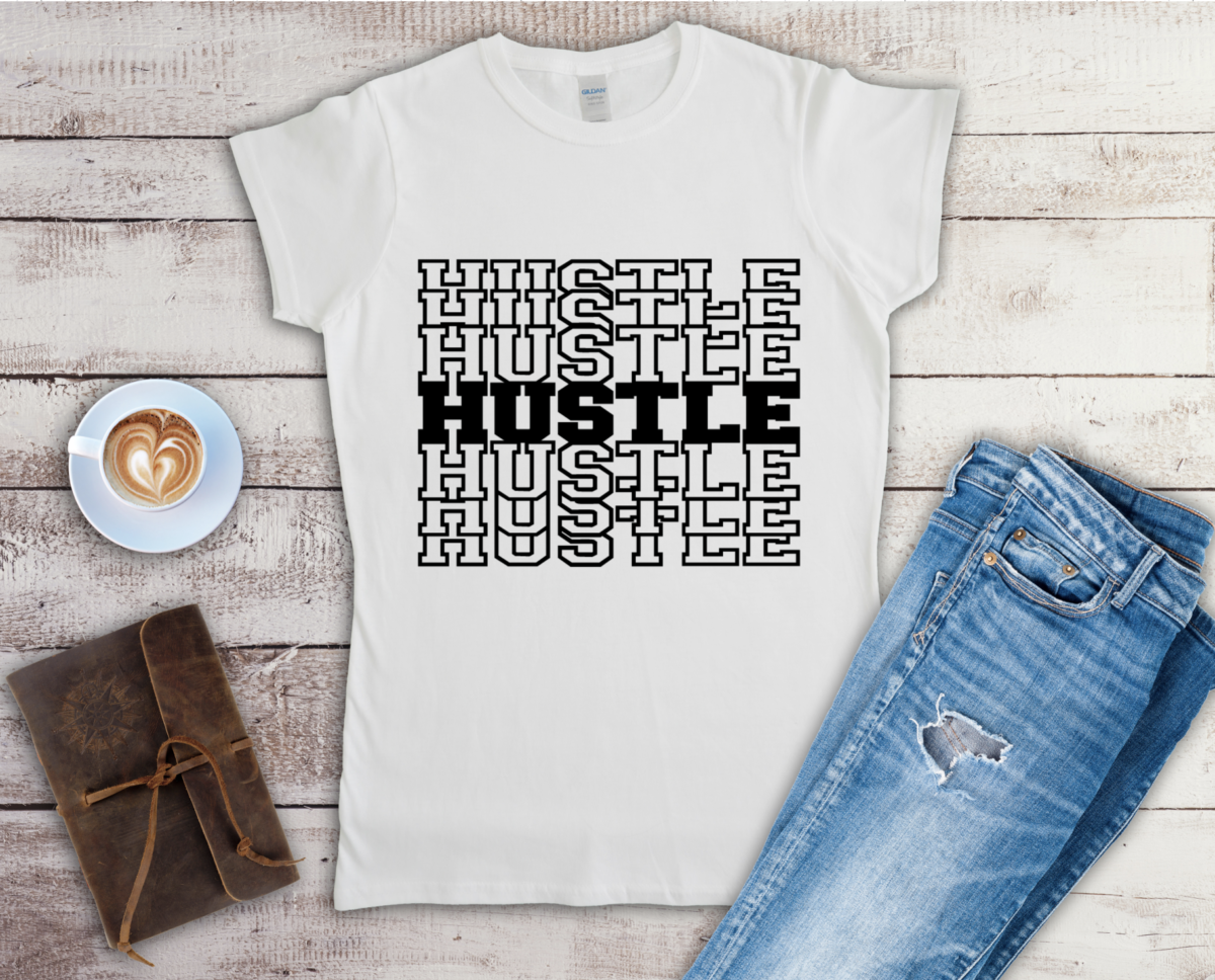 Hustle white