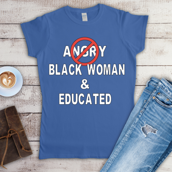 Angry Black Woman - Blue