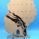 Afro Puff Earring Stand